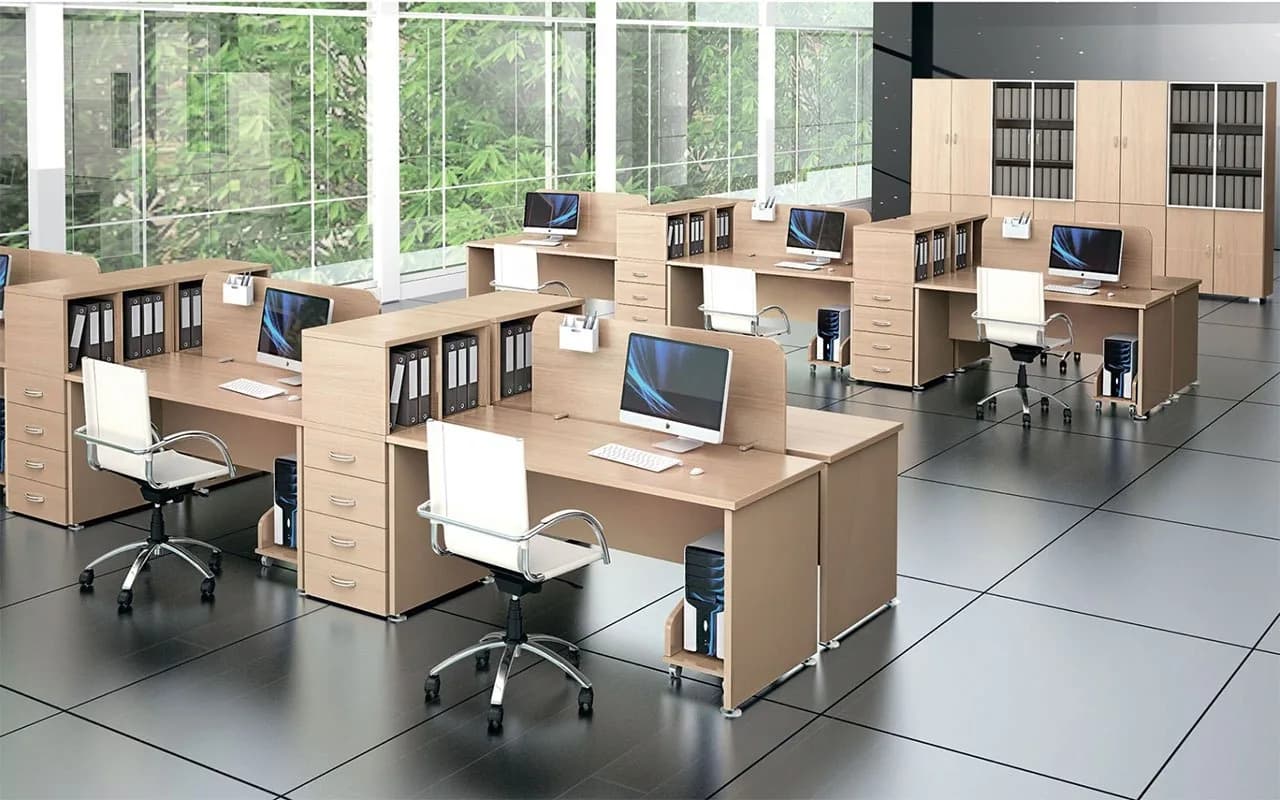 Ochiq ofis uchun mebel to‘plami